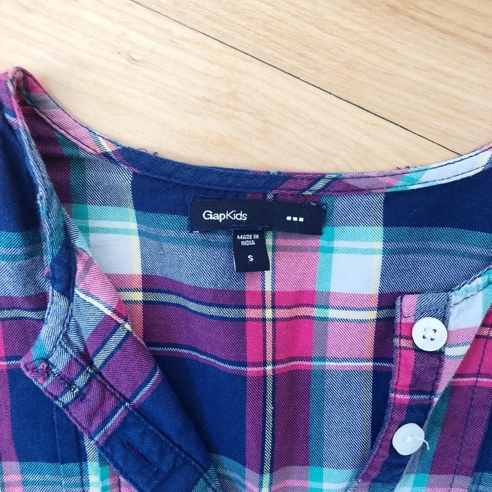 Gap Kids Plaid Dress/Tunic - Size S